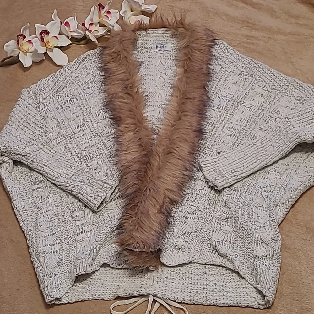 NWOT Open Front Cardigan Sweater - Picture 6 of 16